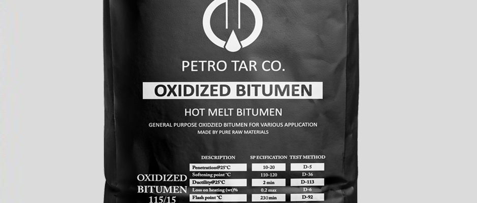 OXIDIZED BITUMEN OR BLOWN ASPHALT IN POLYAMIDE BAGS PACKING